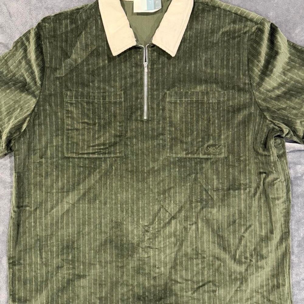 Kith Men's Green and Khaki Polo-shirts